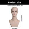 Wig Stand Portable Wig Holder Female Mannequin Head Wig Display Stand Wig Training Head Model for Hair Salons