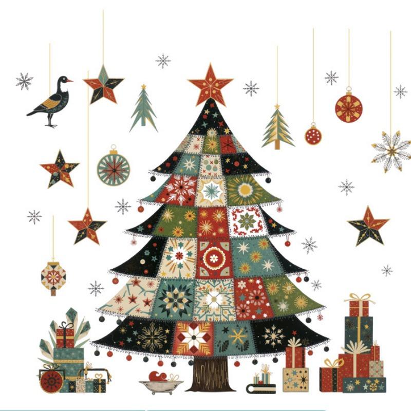 2025 Novoroční samolepky na okno Vánoční dekorace Santa Claus Sněhulák Samolepka na vánoční stromek Dekorace na skleněné okno Obtisk Vánoční dárek