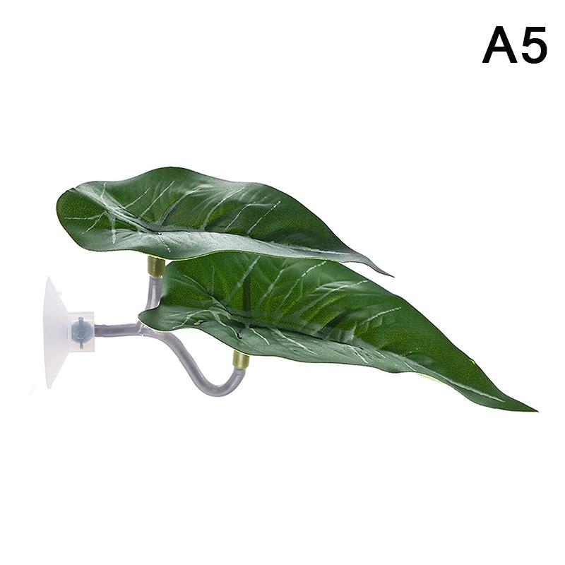 

1Pc Betta Fish Leaf Fake Aquarium Plant Simulation Leaves For Fish Tank Resting Place For Fish Landscaping Artificial Plants