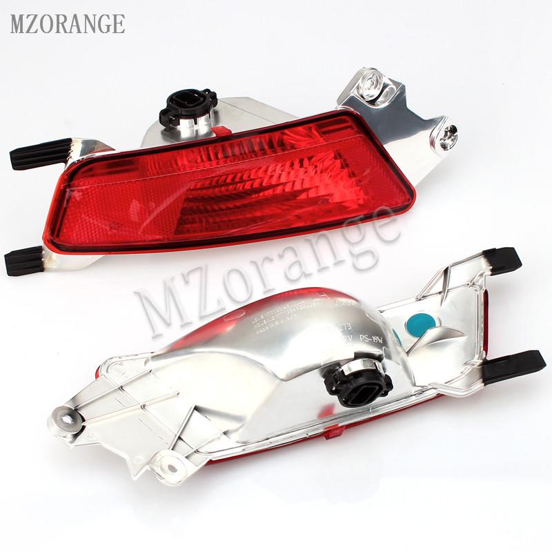 Car Rear Bumper Reflector Turning For Range Rover Evoque 2012- Fog Lamp Brake Fog Light Turn Signal Car Accessories
