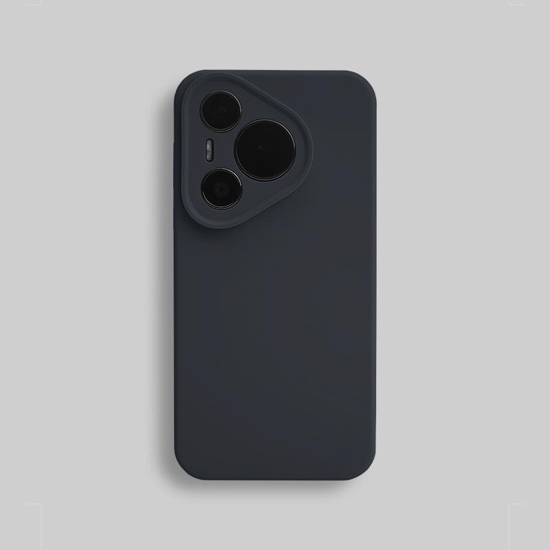 Pure color true liquid silicone is suitable for Huawei Pura70Pro + mobile phone case, fine hole all-inclusive, anti-drop soft cover.