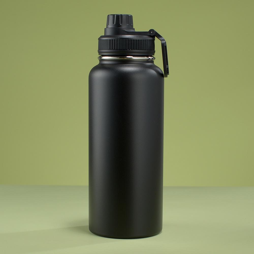 Large Capacity 304 Stainless Steel Insulated Water Bottle with Rope - Portable for Outdoor Sports