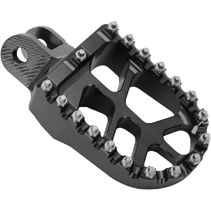Dirt Bike Foot Pegs,Motorcycle Footpegs Wider Foot Rest Pedal CNC for KLX300SM 97-07 20-24 KLX250 06-23 KLX250R 94-96 KLX250S 09-14 KLX650 93-96