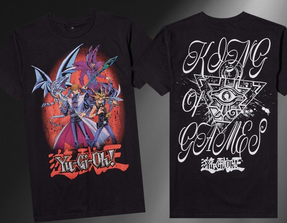 

Yu-Gi-Oh! Yugi and Kaiba Two-Sided Shirt, Vintage Japanese Graphic Anime Tee S-5XL 4XL