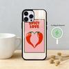 love red chili Phone Case For iPhone 17 16 15 14 13 12 Pro Max Plus for Mirror Wireless Magnetic Cover