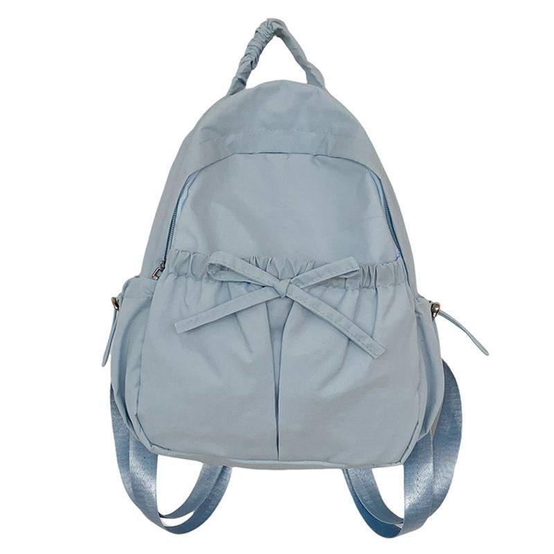 Niche Design New Nylon Backpack Travel Outdoor Backpack Lightweight and Versatile Large Capacity Student School Bag