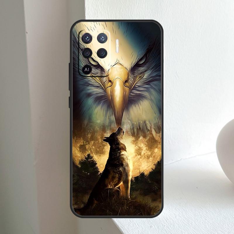

Animal Lion Wolf Tiger Eagle For OPPO A78 A98 A18 A38 A58 A5 A6 Pro A15 A17 A57 A16 A76 A96 A54 A74 A94 A40 A60 A80 Case OPPO A58 4G