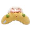 Cozy Cartoon Animal Cushion With Embroidered Cloud Velvet For Bedroom Lounge