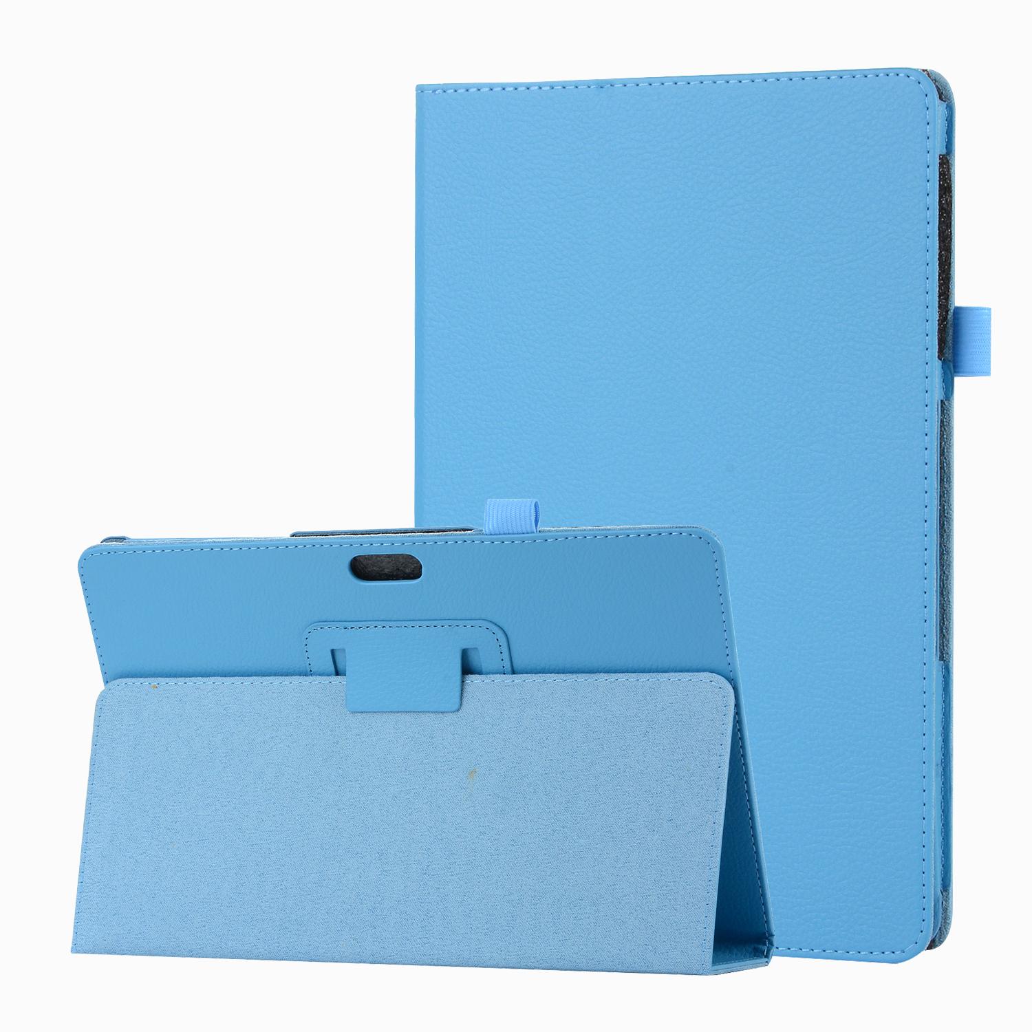 

PU Leather Stand Case for Microsoft Surface Pro 8 7 6 5 4 3 Slim Folding Cover Colourful Luxury Tablet Shell Shockproof Funda Surface Pro3 4 5 6 7 небесно-голубой