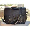Neue Herren Vintage Leder Laptoptasche GROSSE Aktentasche Messenger Schultertasche