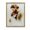 Divine Love - Jesus Hugging a Boy Divine Love - Jesus Hugging a Boy, 30X40 Cm, Light Oak Wooden Frame, Matte Paper 230 Gsm