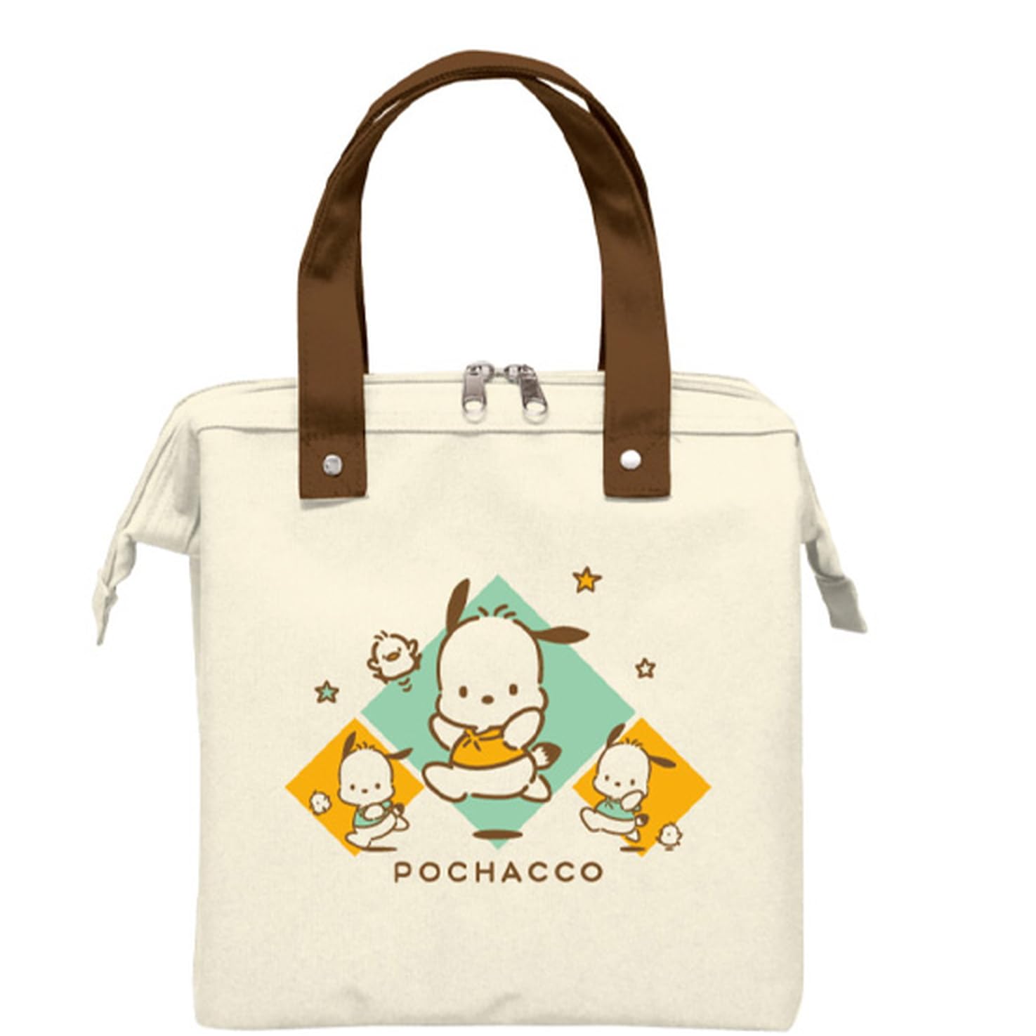 

K Company Sanrio Characters Pochacco Insulated Insulated Bag with H25 x W22 x D14cm Wire, CWH2-PC,