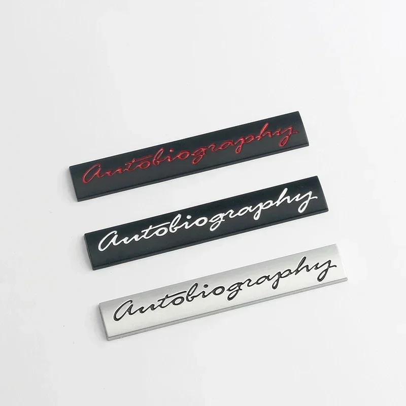 3D Metal Logo SUPERCHARGED Autoliography Engine Emblem Badge Sticker Car Styling Accessories
