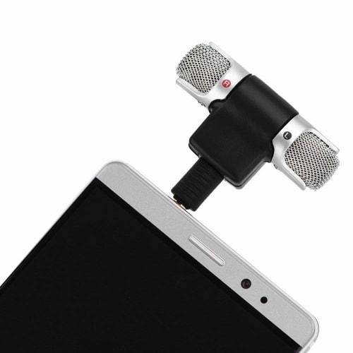 Stereo Microphone Set, Condenser Microphone, Mini Stereo Microphone for Android Phones and Other Portable Voice Recorders