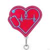 Retractable Badge Holder ID Reel Clip Card Holders Nurse Style A