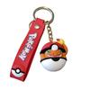 Pokemon Ball Squirtle Charmander Key Ring Adorable Key Keychain Doll Present Beautiful Design Durable Ornament for