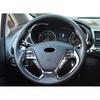 For Kia Forte/K3 DX 2014-2018 Carbon Fiber ABS Steering Wheel Button Cover Trim