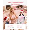 SucceBuy Cotton Candy Machine Commercial 1000W Electric Candy Floss Maker Easy Use with 15 Inch Stainless Steel Bowl for Kids