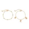 Beach Anklet Star Butterfly Chain Imitation Pearl Foot Chain Ocean Wind Shell Dolphin Foot Ornament