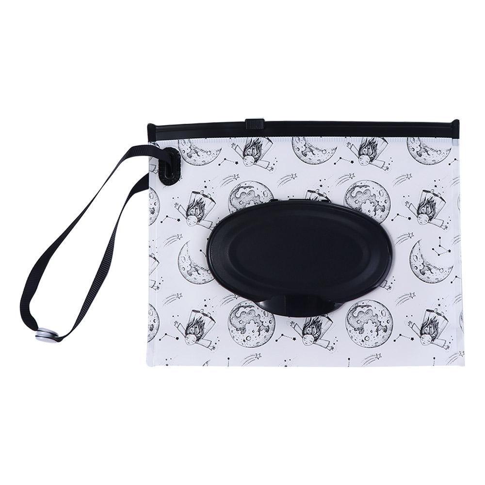 Lightweight Cute Reusable Eco-friendly Refillable Portable Wipes Case Wet Wipes Box Wipes Container Wet Wipes Bag