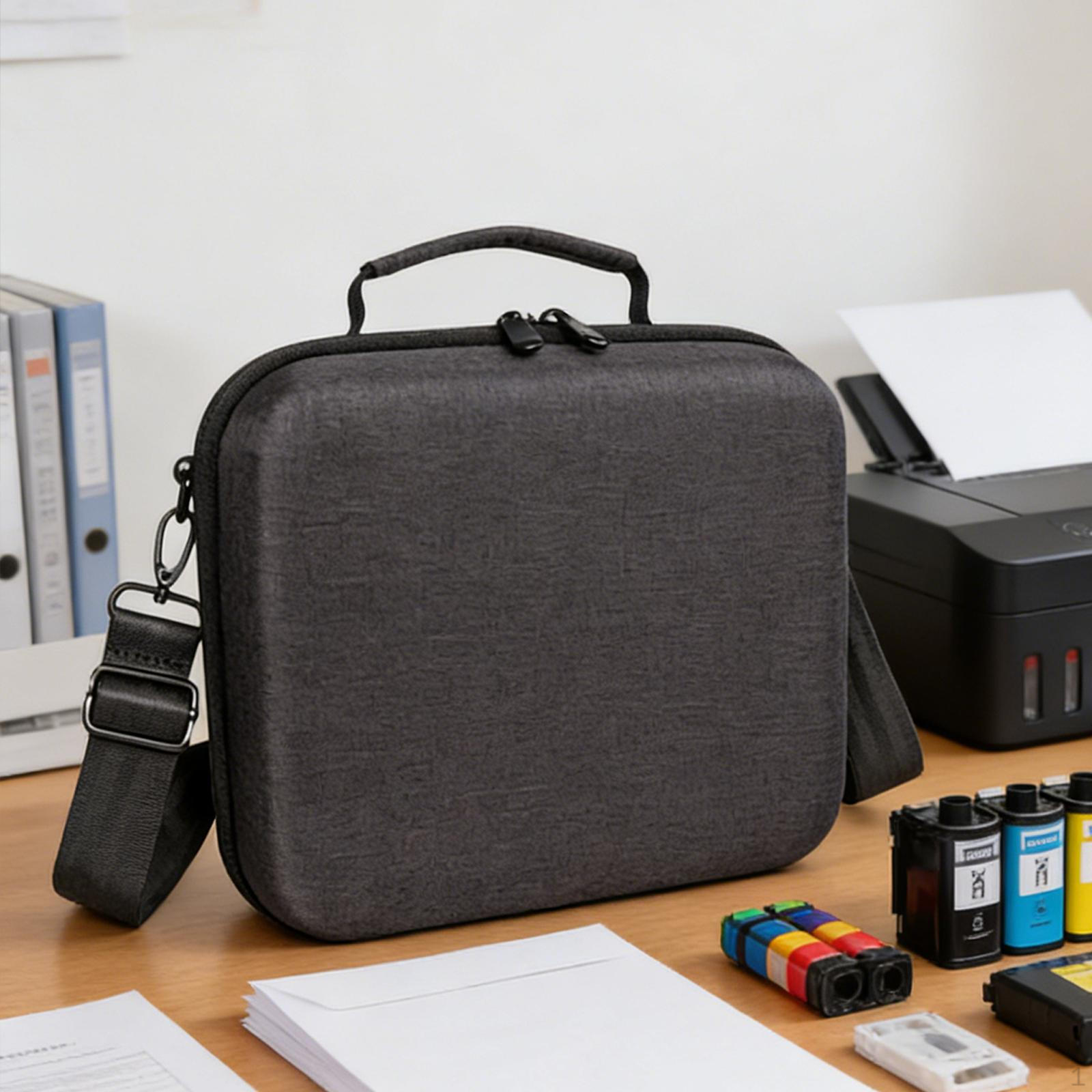 

Printer Carrying Case Accessories Protection Lightweight Organizer EVA with Handle
