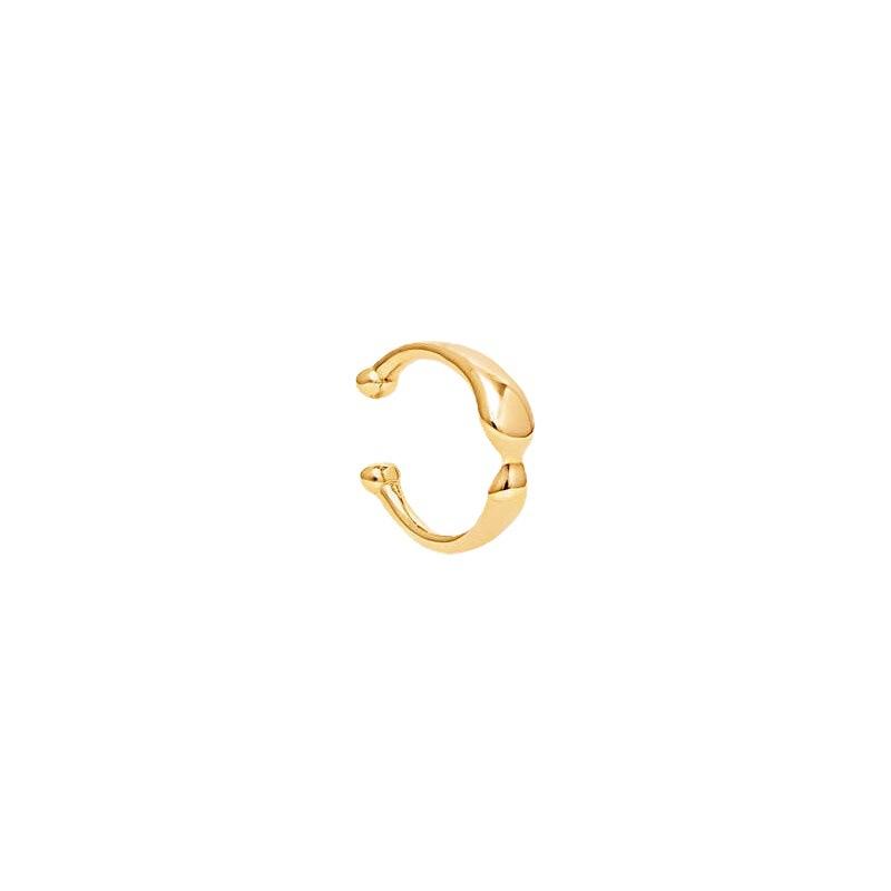 Wind Irregular Water Drop Design Ear Clips Tide Niche Design Advanced Sense Fashion Versatile Ear Clips
