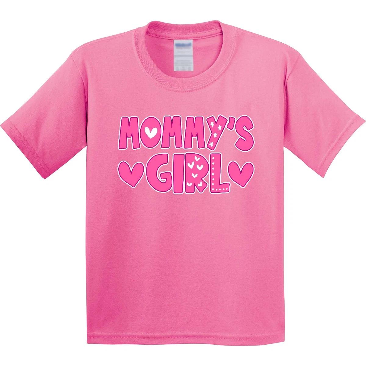 Inktastic Mommy s Girl Gift Youth kids boys T-Shirt Family Girls Mama Mother Mom Mommy New 110