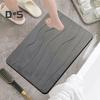 Bathroom Floor Mat Quick Absorbent Quick-Drying Diatom Mud Anti-Slip Bottom Entry Rug Easy To Clean Multipurpose Bath Shower Sink Kitchen Carpet