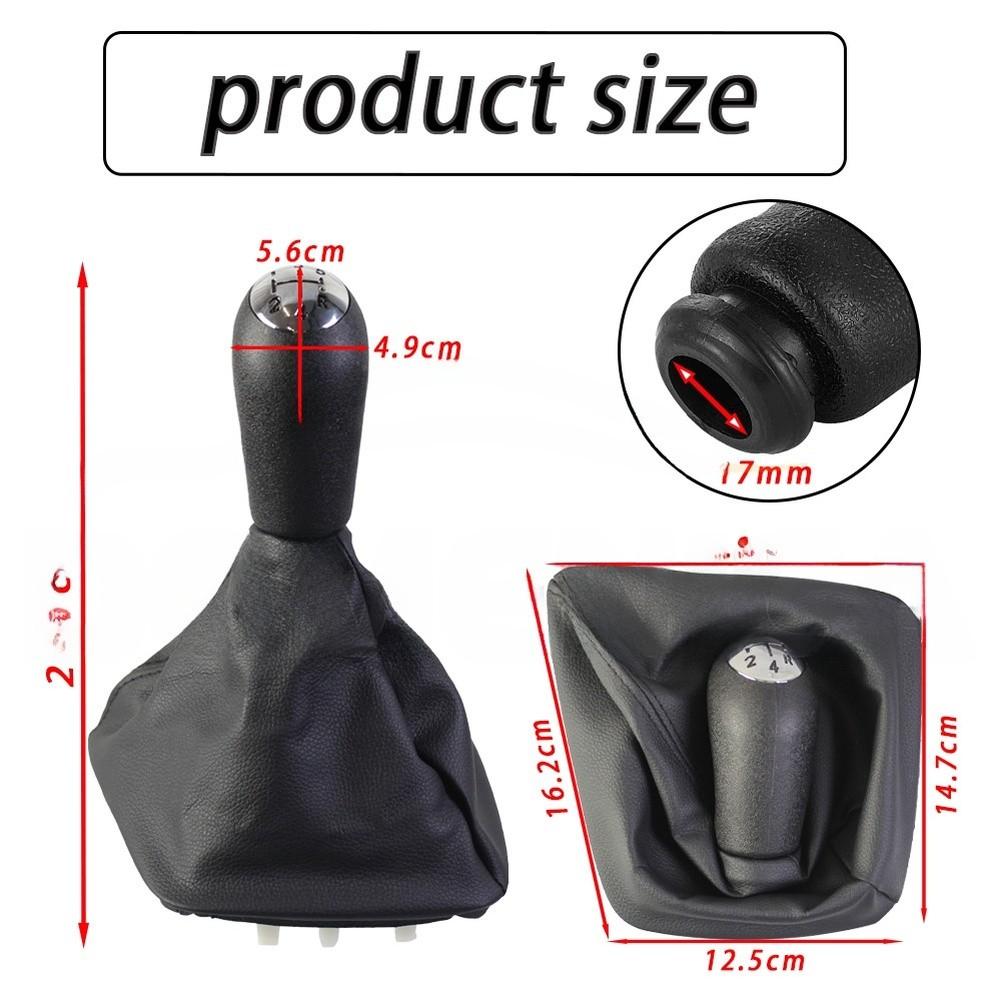 Manual Transmission Compatible Gear Shift Knob 5-speed Gear Knob Ergonomic Grip