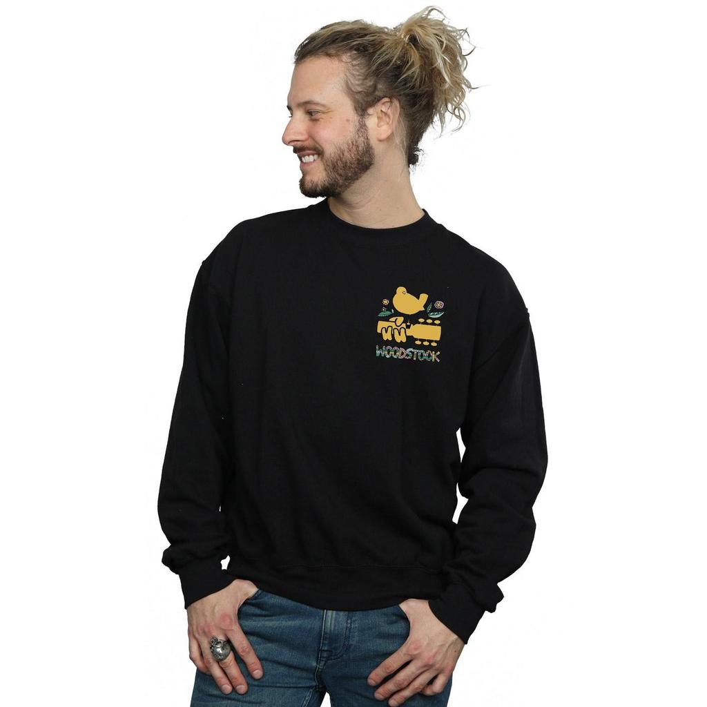 Woodstock Mens Breast Logo Sweatshirt