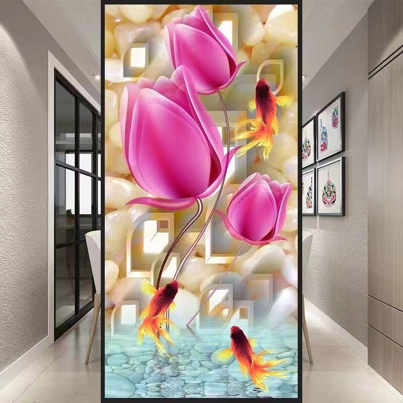 Glue-free Frosted Window Glass Sticker Living Room Bedroom Bathroom Translucent Opaque Bathroom Door Anti-peeping Film