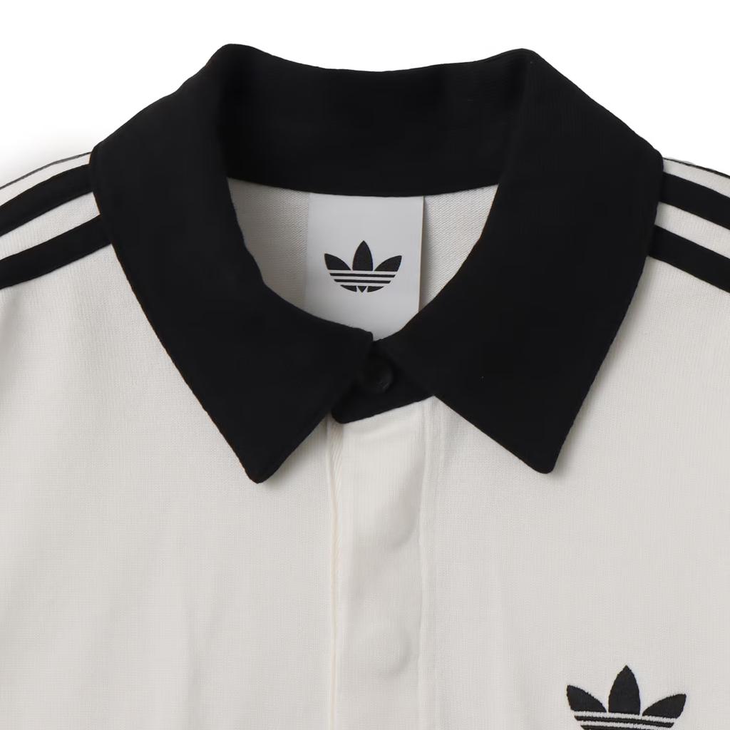 Adidas Originals 3-Stripes Rugby Long Sleeve Polo Shirt Men Tops KE3575