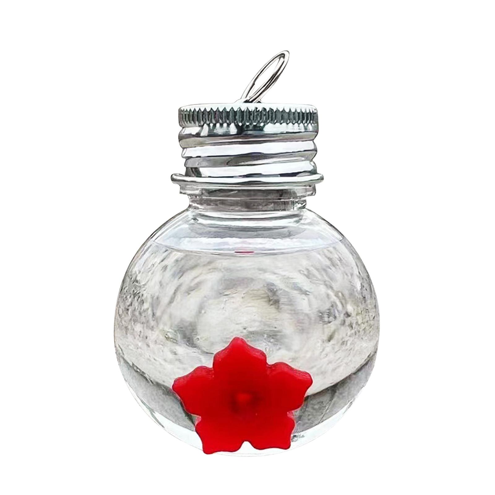 

Пластиковая подвесная кормушка для колибри, прозрачная, в форме луковицы, садовая, для двора, кормушки для птиц, принадлежности для питья воды для колибри