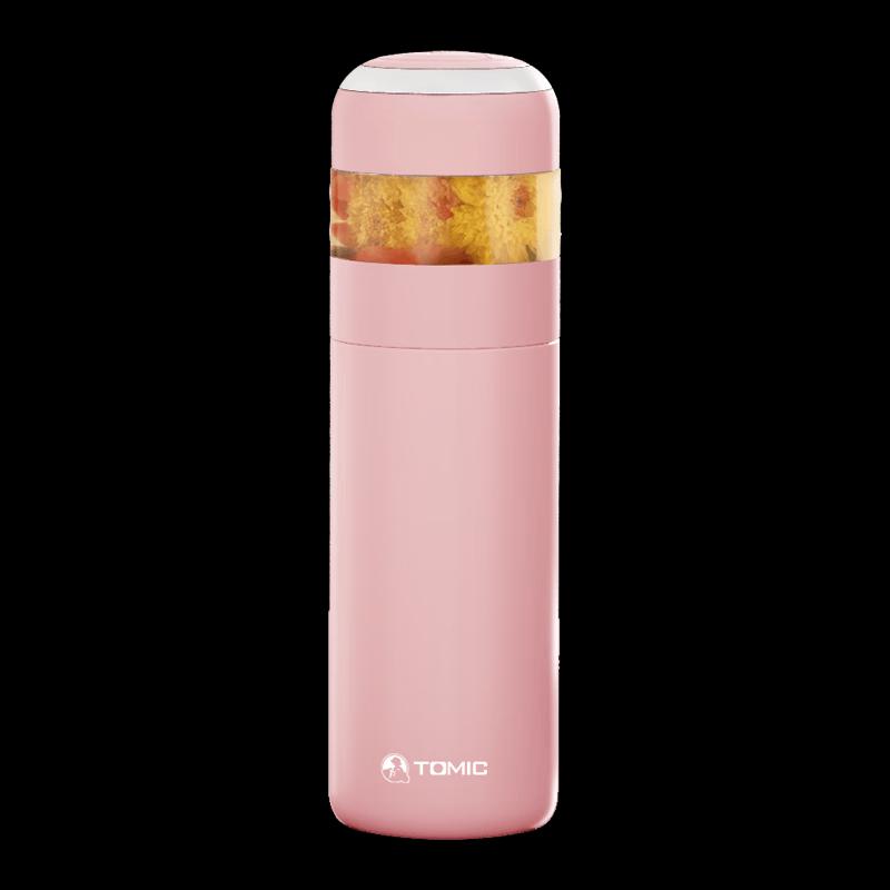 TOMIC Ceramic Tea Infuser Travel Mug