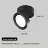 Folding Surface-Mounted Adjustable LED Spotlight for Hallway and Background Wall