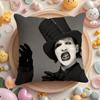 M-Marilyn M-Manson Cushion Cover Short Plush Double-Sided Printing Home Machine Washable In Warm Winter Pillow Case