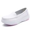 Women Walking Shoes Sneakers Comfortable Breathable Nurse White Slip-On Shoes Lightweight Female Platform Flats Footwear Casual