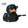 Desktop Tactical Decoration Night Vision Duck Figurine, Cool Military Statue, Desk Decor for Gamers Collectible Figure Collectors, 4 Colors Available,