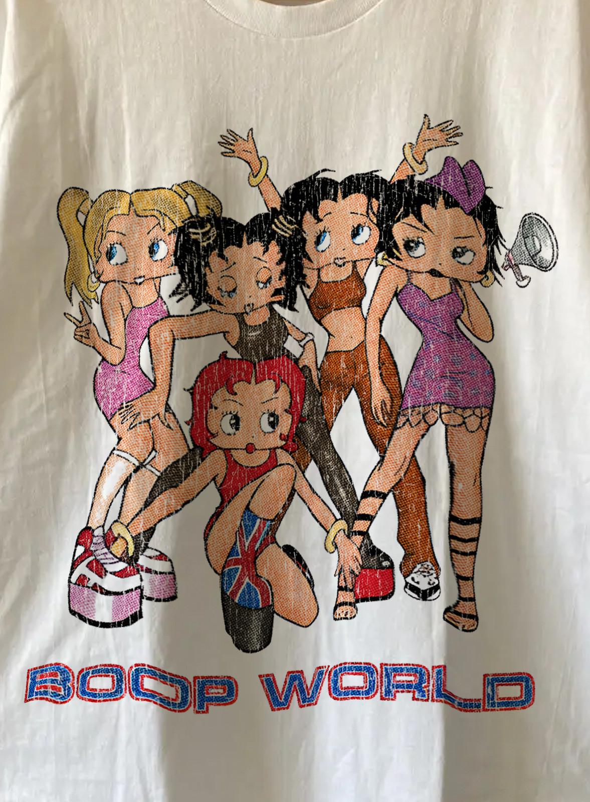 1998 Boop World Classic T-Shirt White XL 3XL