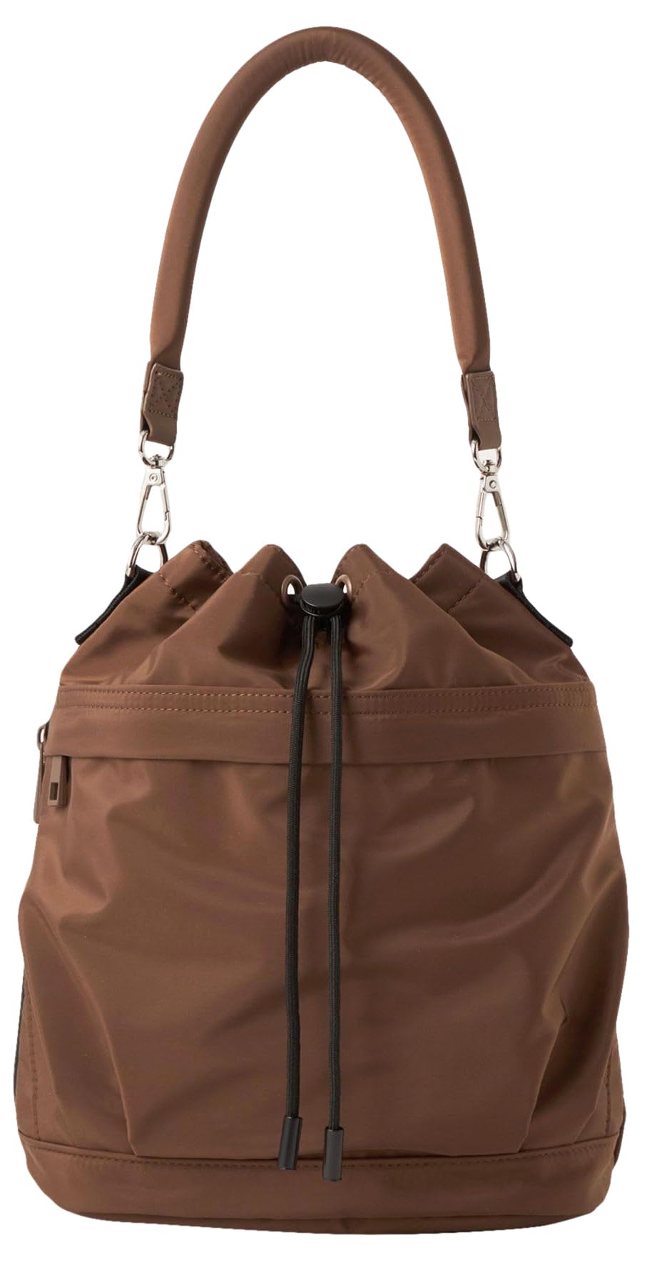 

[United Arrows Green Label Relaxing] Hassui Pocket Drawstring Bag - Water-Repellent - 36326992101 2500 MD.BROWN(25) FREE