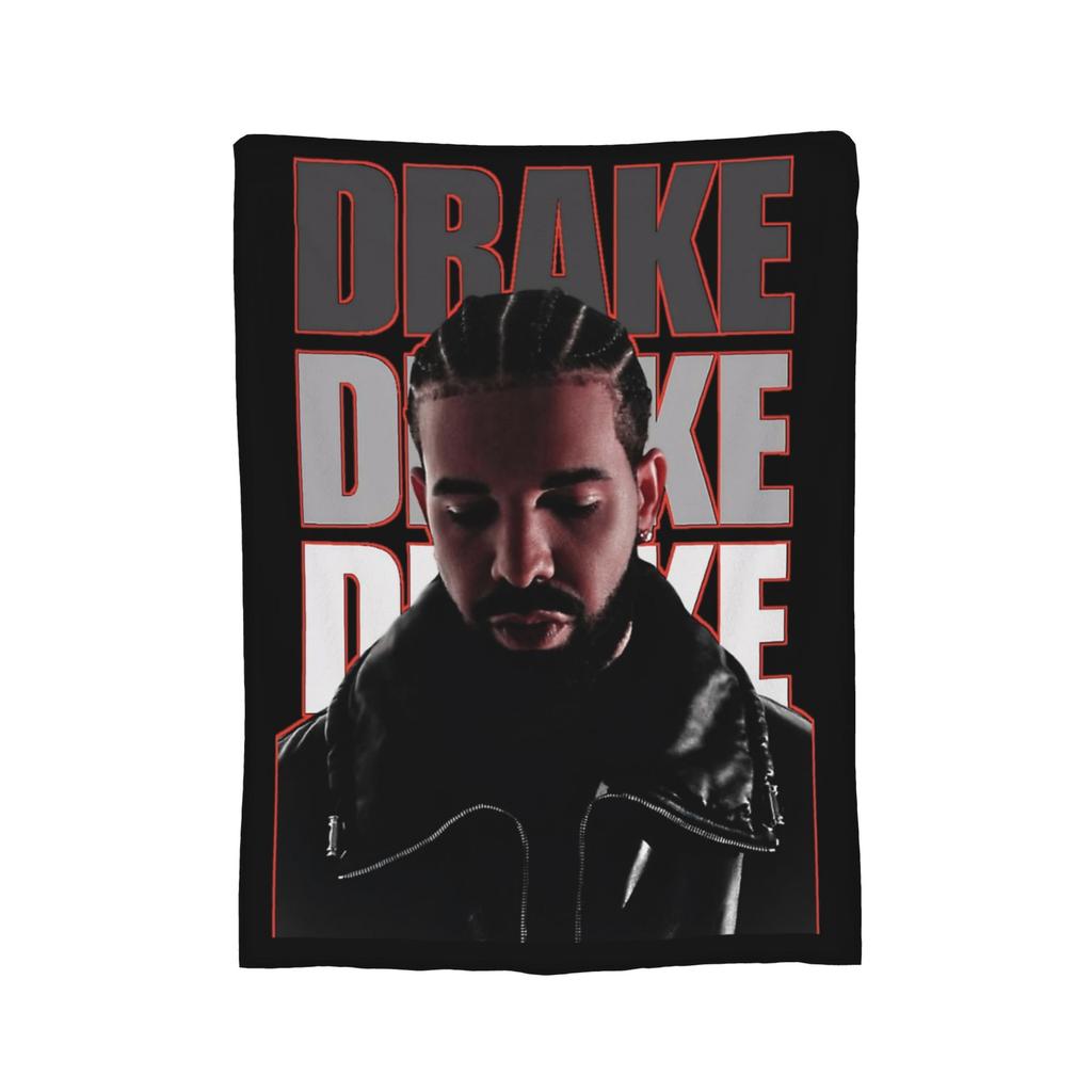 Rapper Drakes Blankets Fleece All Season  Breathable Warm Throw Blanket for Home Couch Bedspread