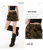 2026 Spring Women's Spicy Workwear Multi-Pocket Denim Mini Skirt