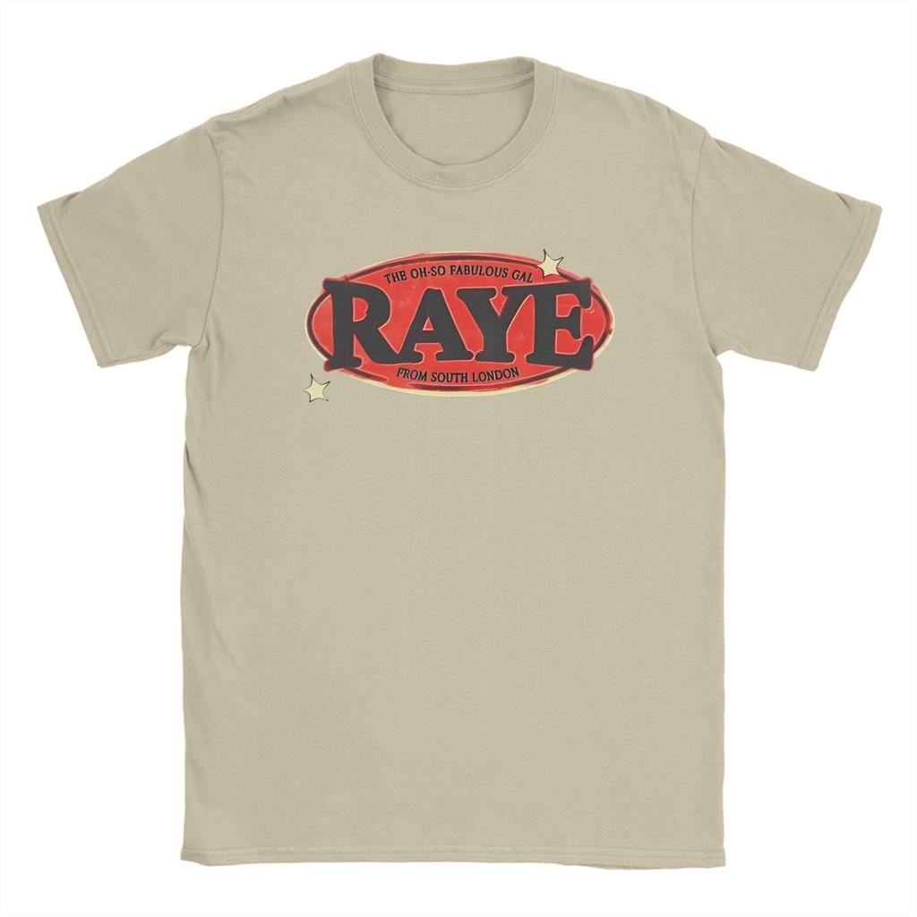 RAYE Concert Tour Merch Pop Art Logo Design Unisexs T Shirts Novelty Tees Short Sleeve O Neck TShirt Cotton Gift Clothes