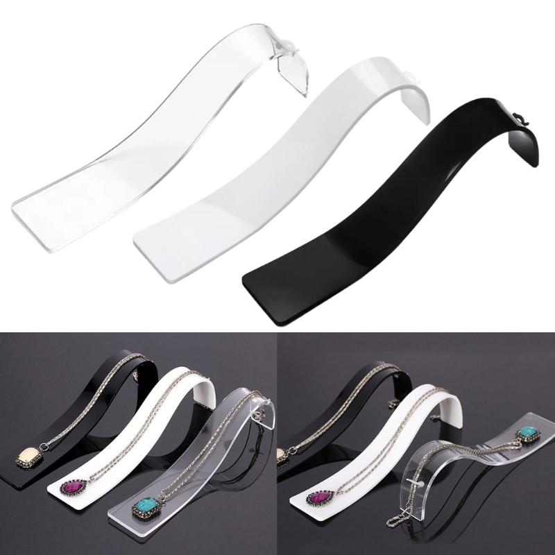 Organizator convenabil pentru lanțuri de mână Suport portabil pentru bijuterii pentru brățări și coliere Suport elegant pentru bijuterii