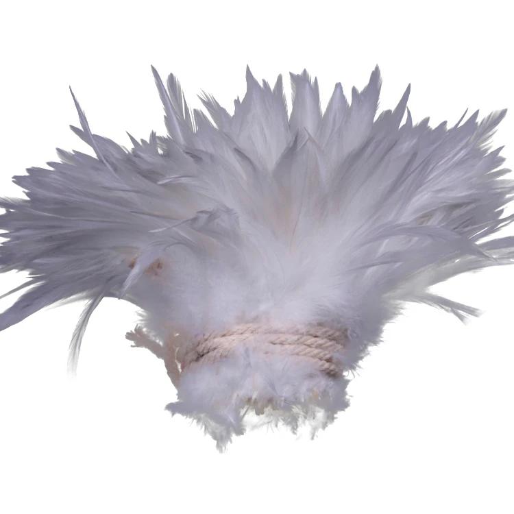 1 Roll Natural Pheasant Feathers for Crafts Jewelry Needlework Decoration Fly Tying Materials Chicken DIY Handicraft Accessories