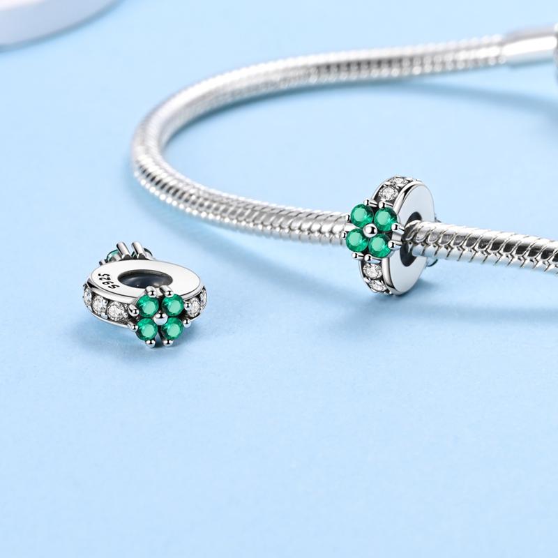 Copper Buckle Copper Charm Blue Star Moon Bead Butterfly Suitable For Original Bracelet Zircon Fine Diy Jewelry