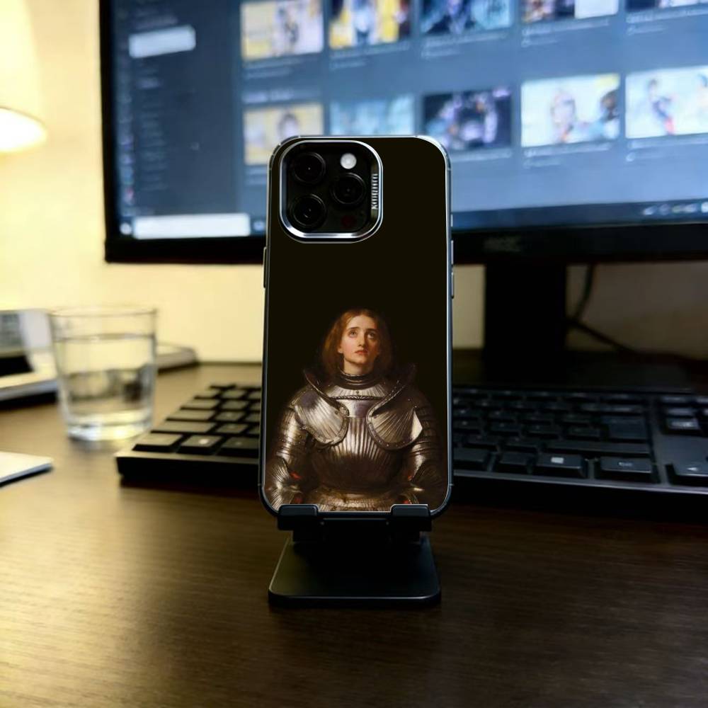 Classic Caravaggio Phone Case For iPhone 17,16,15,14,13,12,11 Plus,Pro Max,XS,Colorful Silver Phone case Funda Cover