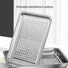 Tangyu Stainless Steel Rectangular Serving Tray