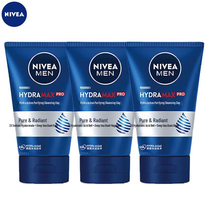 NIVEA Men Hydrating Deep Clean Facial Cleanser