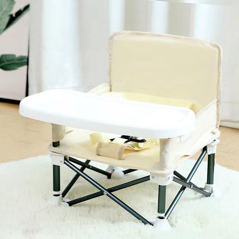 Foldable Portable Baby High Chair - Infant Dining Seat for Eating Out